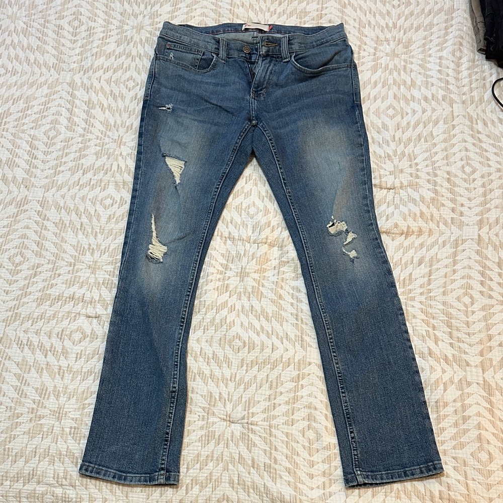 Freeworld Classic Blue Skinny Jeans for Men